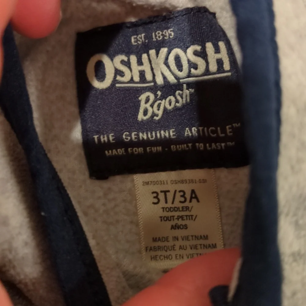 OshKosh B'gosh Bundle Of 2 Fleece Zip Up
